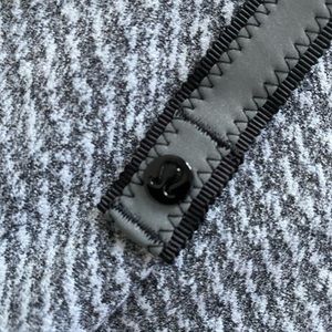 Lululemon Vinyasa Wrap with Hidden Armholes and Snaps, Grey